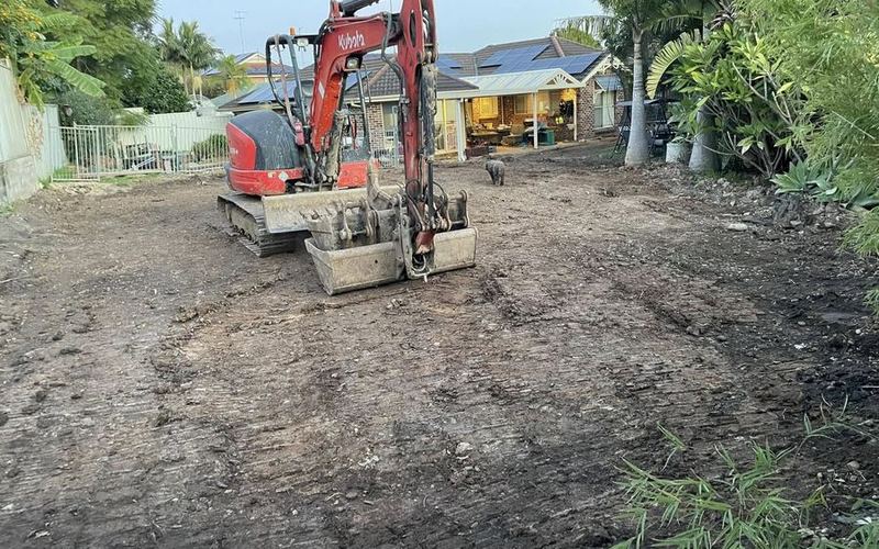 Pool removal complete Darwin — site cleared, backfilled and levelled ready for landscaping